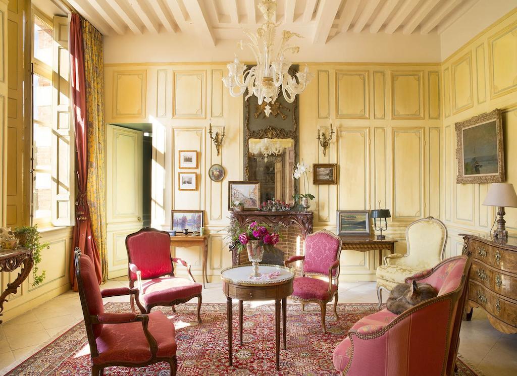 Chateau De Beneauville Bed & Breakfast Petiville  Bagian luar foto